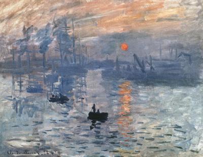 Claude Monet Impression,Sunire (Impression,soleil levant) (md21) china oil painting image